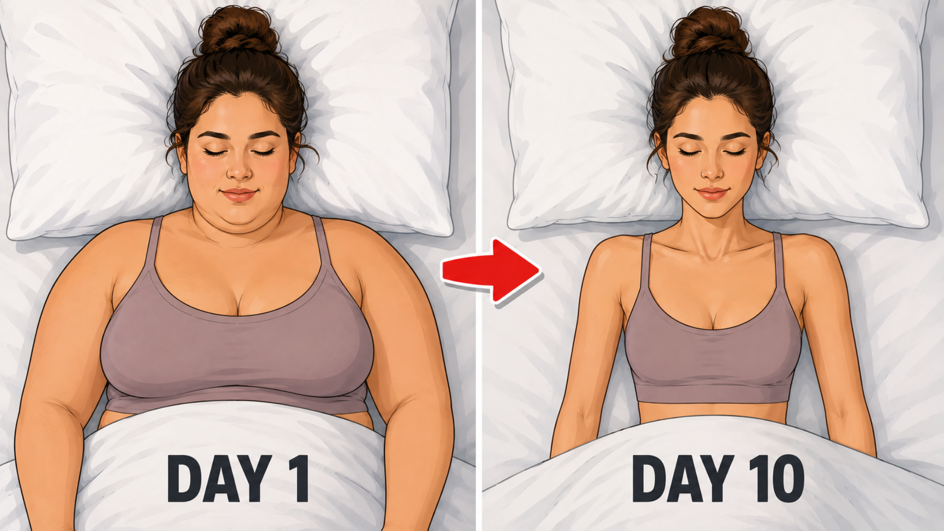 Upper Body Slim Down In Bed Exercises